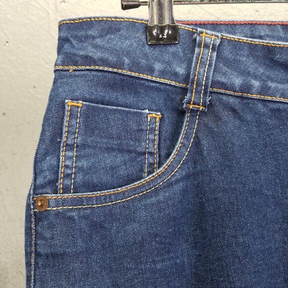 Big John Co Jeans Men Sz 28 Retro Denim Straight Leg Obscuro Medium Wash 31"x27" - Picture 3 of 16